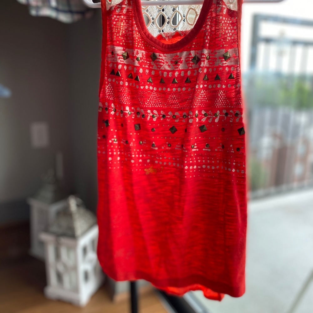 Western style tank top
